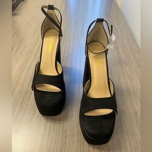 Black Platform Heels